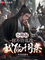 小師叔，你不許亂改我的詞條小說封面